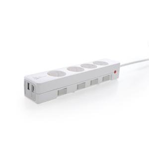 네모탭 THE슬림 USB 난연 개별스위치 멀티탭 4구3m