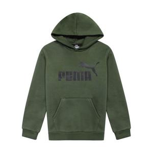 [푸마 주니어]푸마 키즈 에센셜 빅로고 주니어 아동 플리스 기모 후드 머틀그린 586965-31