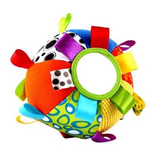 장난감 플레이그로 아기 딸랑이 촉각볼 1개 완구