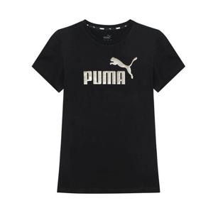 [푸마 주니어]푸마 PUMA 에센셜플러스 로고 G 여아 주니어 반팔티 블랙 846953-56