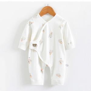 [조이멀티]꼬깔베어스냅 아동 순면긴팔배냇우주복 205349