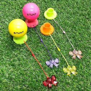 골프선물 턴트 트윙클 리본 파크골프티 4개세트 실리콘티포함 엄