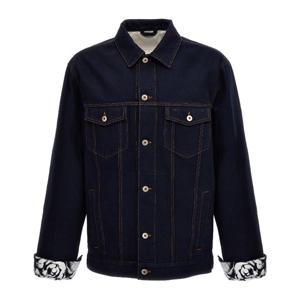 버버리 데님재킷 8080770 INDIGOBLUE