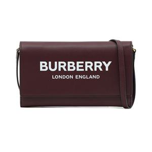 [버버리]HAZELMERE 로고 포인트 레더 크로스 바디백 80463091