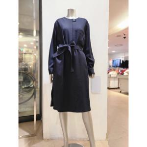 [조이너스] 벨티드 원버튼 라운드 원피스 JACS1-WOP030