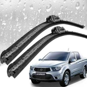 와이퍼 코란도스포츠 와이퍼세트 무관절 실리콘 550mm450mm 와이