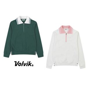 (볼빅)여성 윙카라 반집업 긴팔 티셔츠 VLTSO203