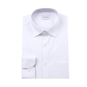 [예작(셔츠)]긴소매 일반핏 구김없는 모달 스판 배색 YJ4SBR102-WH