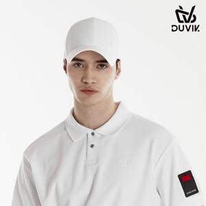 [듀빅]듀빅 남성 베이직 3D 와펜 육각 골프모자 DE1MAP801WH
