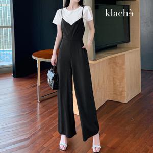 [클라셰]클라셰 (77까지)뷔스티에와이드점프수트_B4S0743