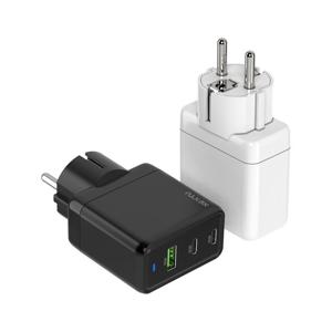 추오하 USB PD 65W PPS GaN 멀티 초고속 접지충전기 QC637GAN WH