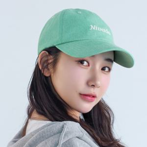 [니바다][NIVADA] 니바다 피그먼트 워싱 코튼 볼캡 NVD7001 민트