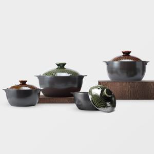 [한국도자기]리한 라인팟 무균열 뚝배기 1인용 (12cm) [+쿠킹스틱 증정]