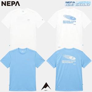 [네파][티셔츠 아이스콜드](7K35325) 남성 포레스타 파워드라이 그래픽 반팔티셔츠