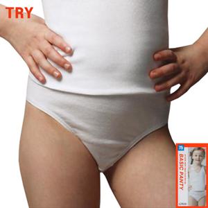 TRY여소아튜브원단순면삼각팬티10매TGPT201