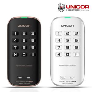 유니코 디지털도어락 락카키 L100 번호키전용 락커문전용 사물함 보안택배함 서랍장 캐비넷 옷장 신발장 탈의실 캐비닛 도어록 사우나 헬스장 골프장 찜질방 기숙사 락커키