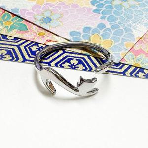 순은반지 실버문925 JR004 고양이와 춤을 반지 925반지