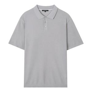 [파렌하이트]파렌하이트 그레이 쿨터치 카라 반팔 니트(FIUCD8511)