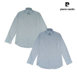 [피에르가르뎅] 올오버 패턴 슬림핏 긴팔 셔츠 PPWS1608