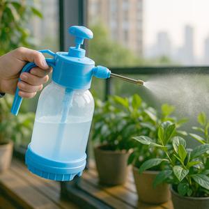 파워 자동압축 분무기 1.8L 가압펌프 스프레이 원예 정원 농약 청소 다용도 미스트