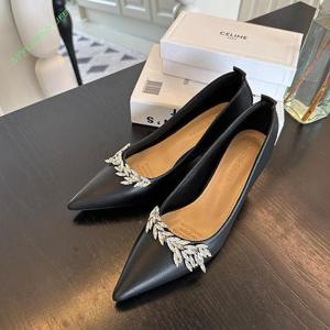 소가죽 수제화 여성정장구두 펌프스 swm24034 블랙 6c