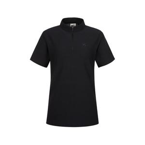 [밀레 본사] 여성 버블리 반팔 집업 티셔츠_MVTUT852