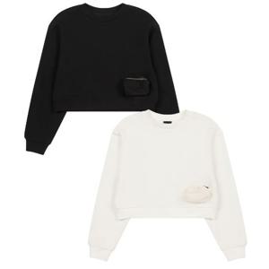 [오프로드]여성 크롭 스몰 포켓 맨투맨_5K25311