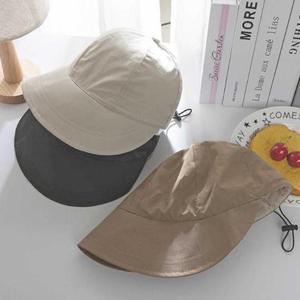 [라일리] Rly 끈조절 버킷햇 캡모자 챙모자 바캉스 쌩얼가리개 모자