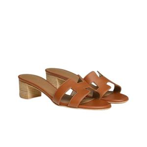 (명품) 에르메스 오아시스 여성 샌들 골드 H07100