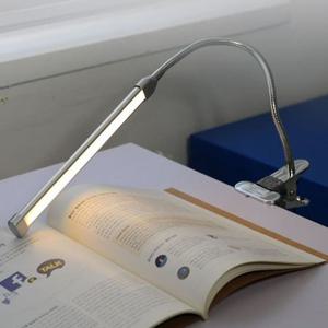USB스탠드 LED 램프 스탠드 조명 데스크 독서등 실버 18cm USB렌