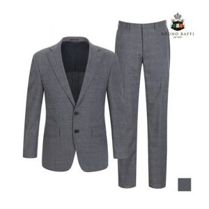 [인디안][BRUNO BAFFI] 남성 잔체크 정장 SET _MANGAWM3152_SET