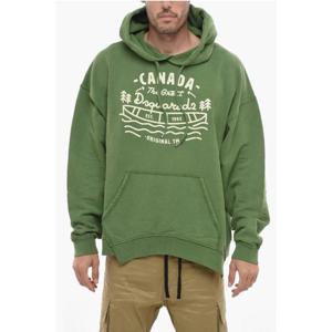 디스퀘어드2 후드 티셔츠 S74GU0739 S25539 687 Green