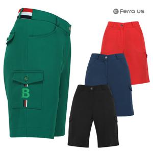 페라어스 여성 비비드 반밴딩 카고 골프 반바지 APM4BU8479