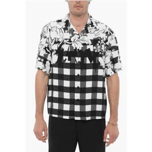 닐바렛 반팔 셔츠 NBV6CM186A V024 031 Black White