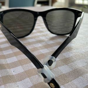 실리콘 원형 안경귀받침 귀고무 투명 2P 다리 팁 흘러