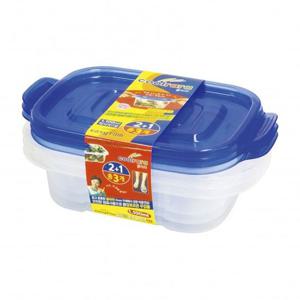 쿨라라 직사각 7호(1.1L) 3p 밀폐용기