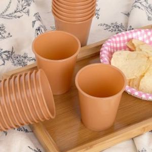 이라이프다회용자판기컵25개입(190ml)(커피색)