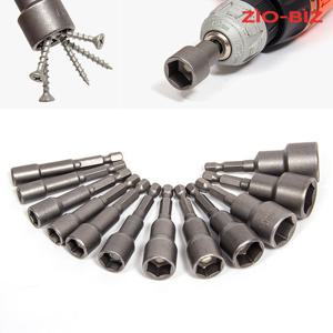 자석 육각비트 소켓 12종 세트/전동 드릴팁 임팩 복스 드라이버