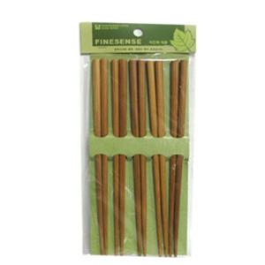 화인센스 대나무 젓가락 5세트 우동 튀김 라면 식기