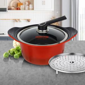 키친아트 세라믹냄비 양수 24  편수 전골 찜기