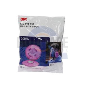 3M 2097K 방진필터 특급 미량의 유기계 냄새제거