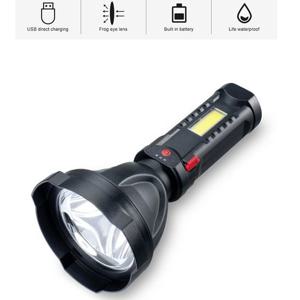 P500칩 LED 충전식 서치라이트 랜턴 손전등 후레쉬