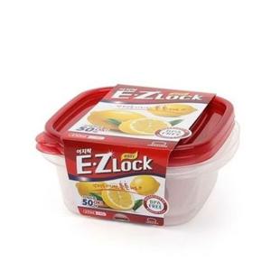 락앤락 뉴이지락 정사각 밀폐용기 610ml 2개입