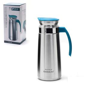 키친아트 클램프핸들 스테인레스 물병1.3L 간편한세척