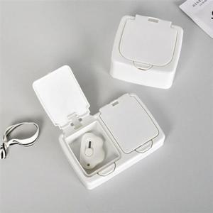 원터치 미니 수납 케이스 화장대 정리 2칸