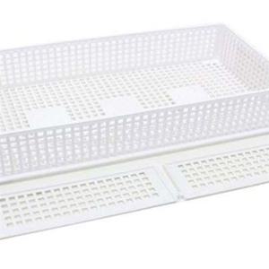 바스켓 정리함 2호 바구니 수납 칸막이형 대현 메쉬