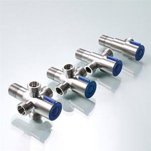 OC1096-2 욕실 세탁기 수도꼭지  연결벨브2구