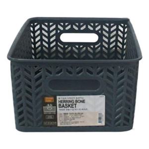 헤링본 직사각 바스켓3호(색상랜덤)