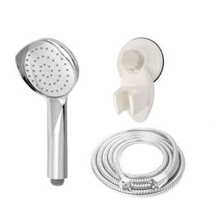 뿔헤드 샤워기 메탈호스 B세트 1.5m/거치대