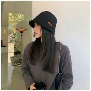 여자벙거지모자 3컬러 1P 옆라벨 햇빛 패션 버킷햇